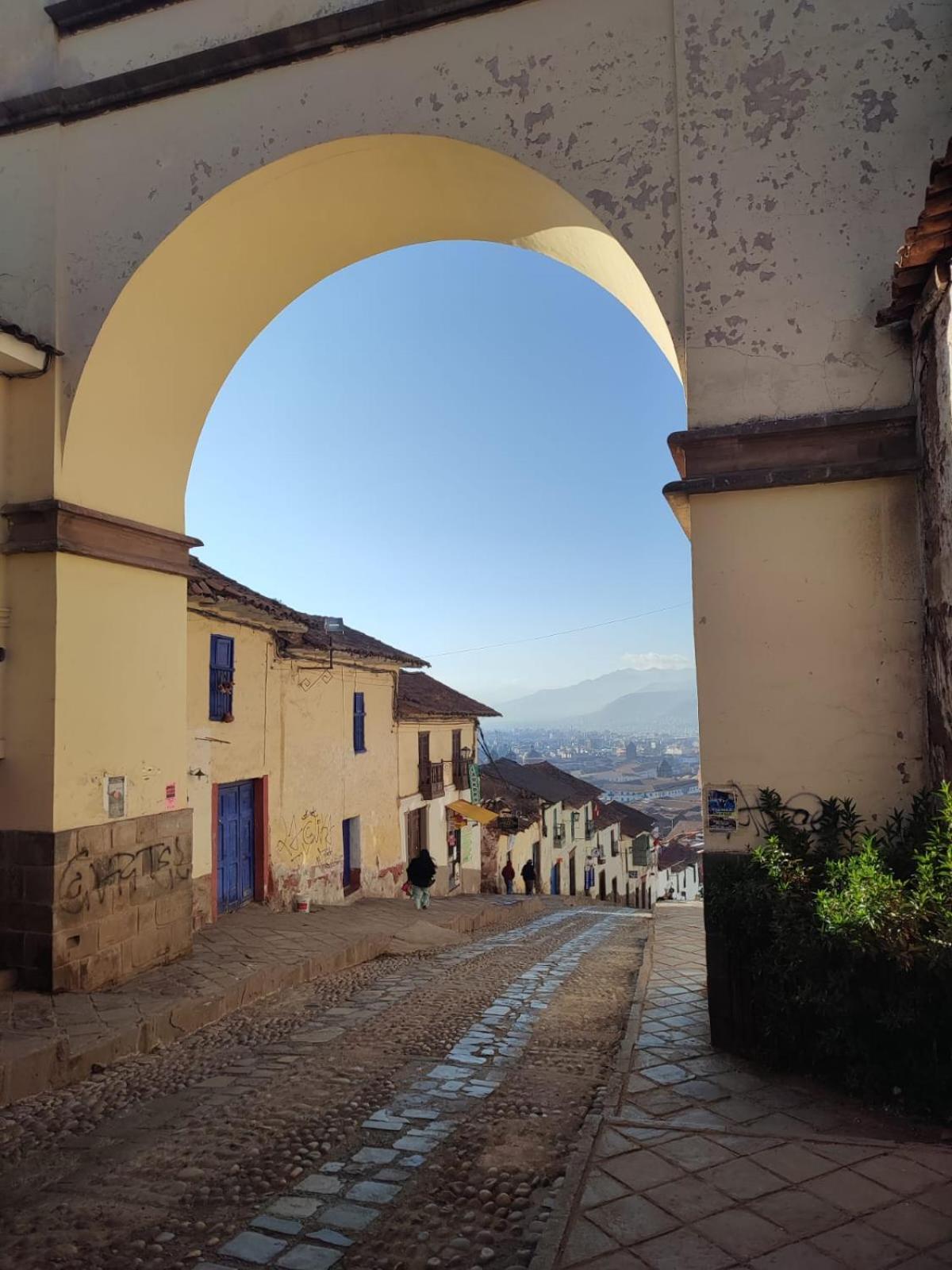 Hostal Con Vista A La Ciudad Santa Ana กุสโก ภายนอก รูปภาพ