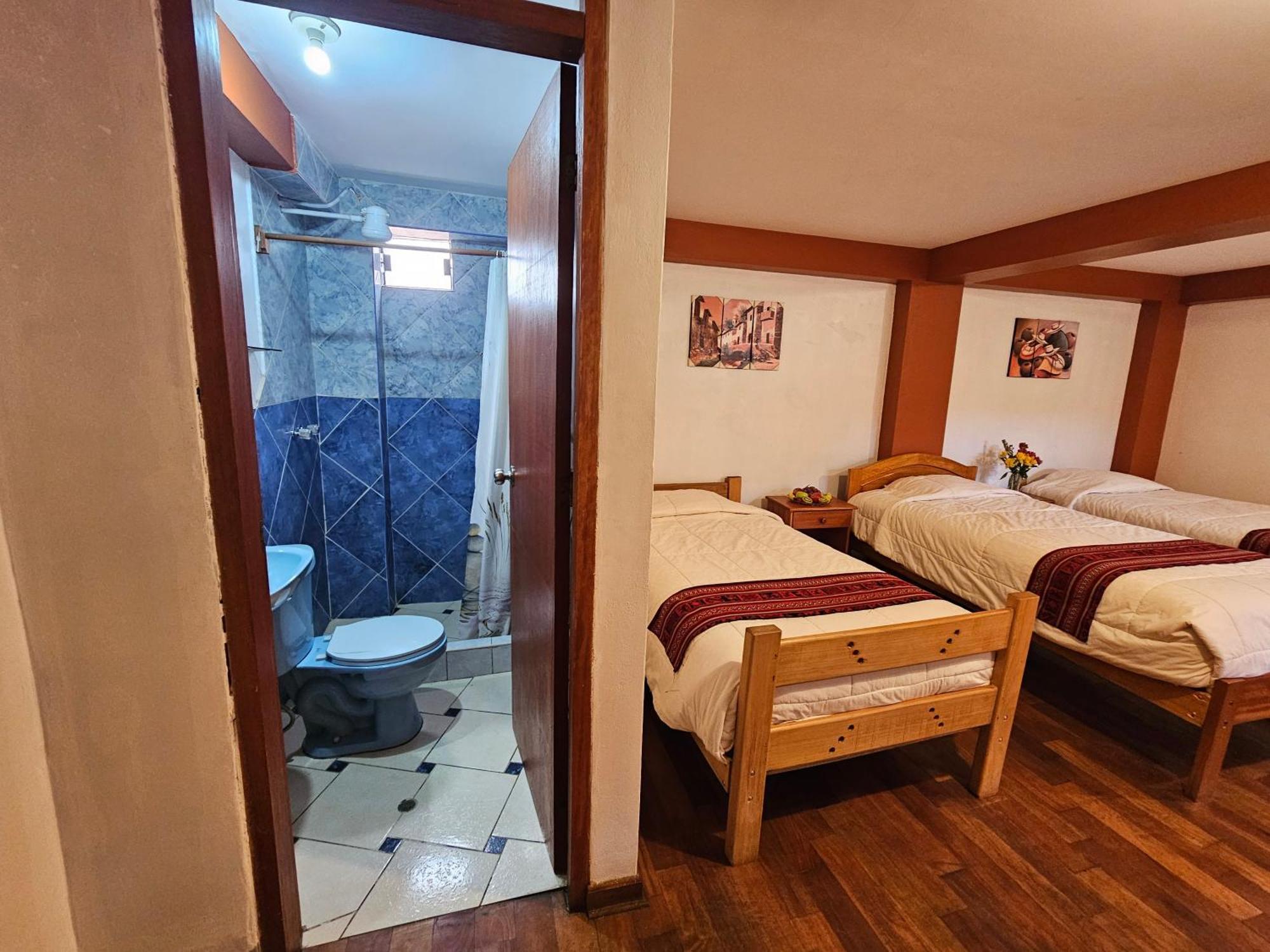 Hostal Con Vista A La Ciudad Santa Ana กุสโก ภายนอก รูปภาพ