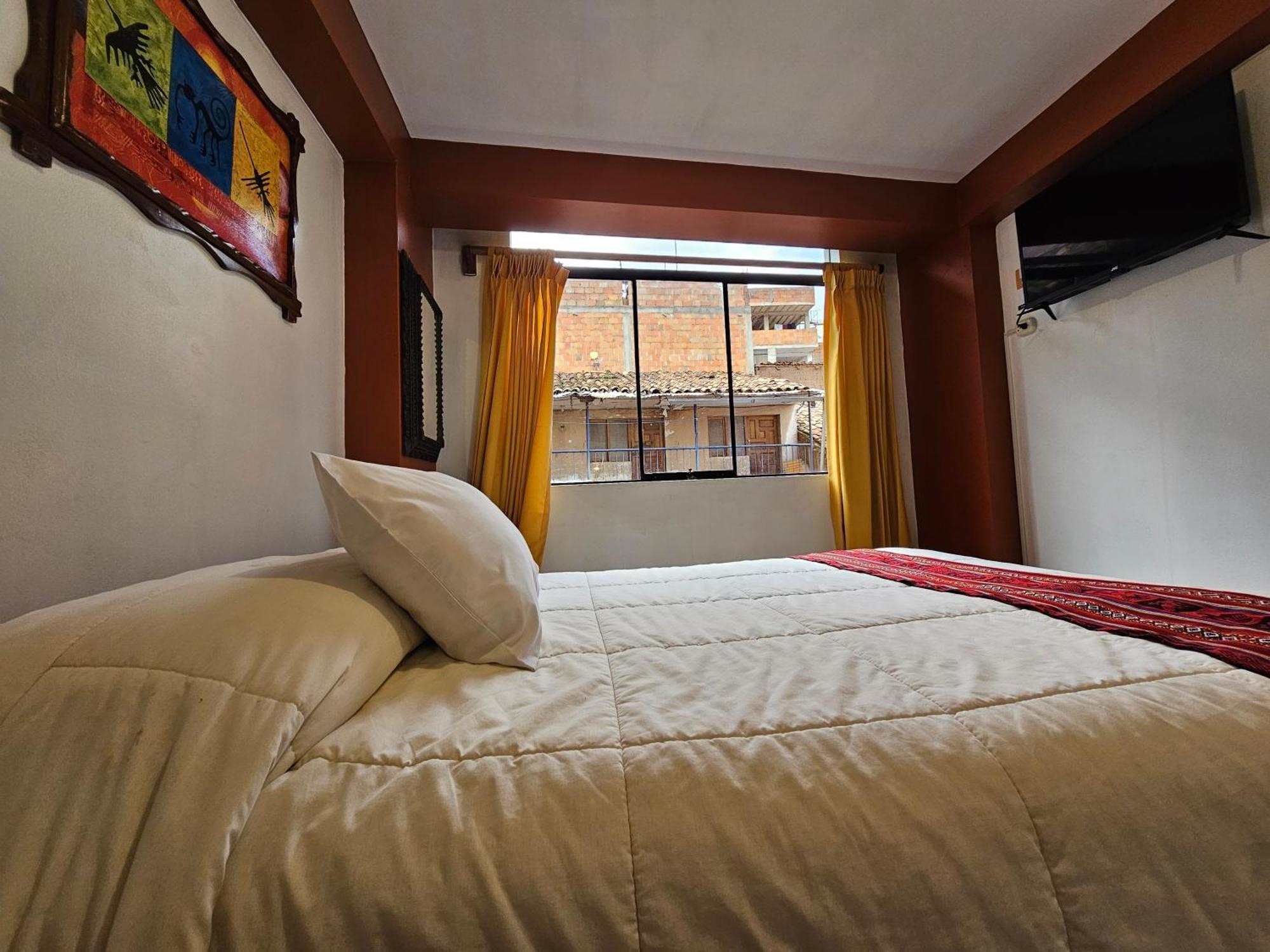 Hostal Con Vista A La Ciudad Santa Ana กุสโก ภายนอก รูปภาพ