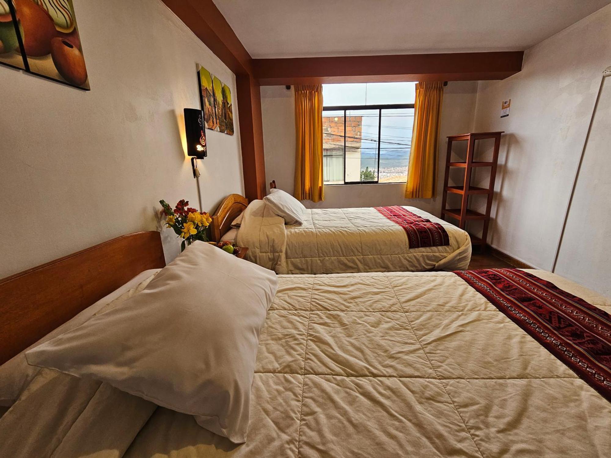 Hostal Con Vista A La Ciudad Santa Ana กุสโก ภายนอก รูปภาพ