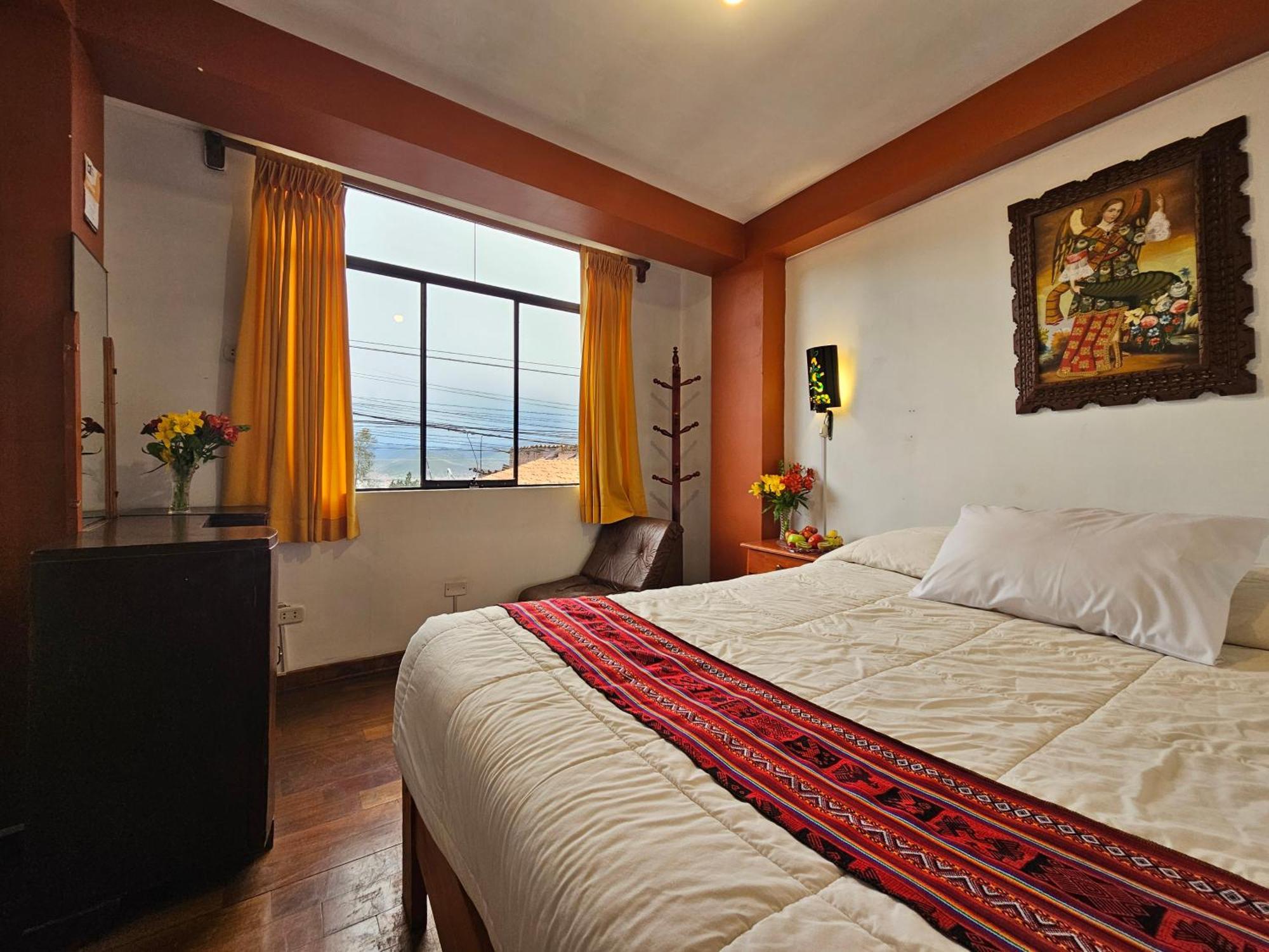Hostal Con Vista A La Ciudad Santa Ana กุสโก ภายนอก รูปภาพ