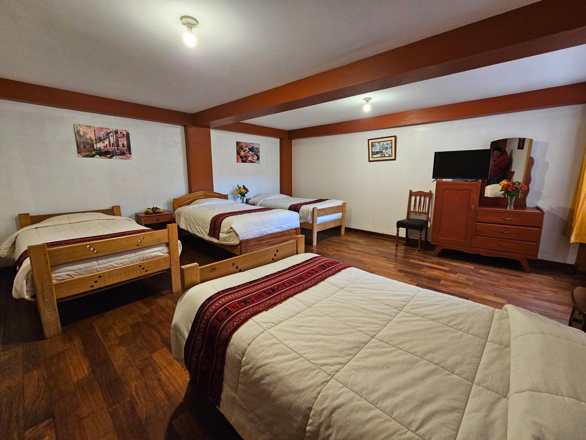 Hostal Con Vista A La Ciudad Santa Ana กุสโก ภายนอก รูปภาพ