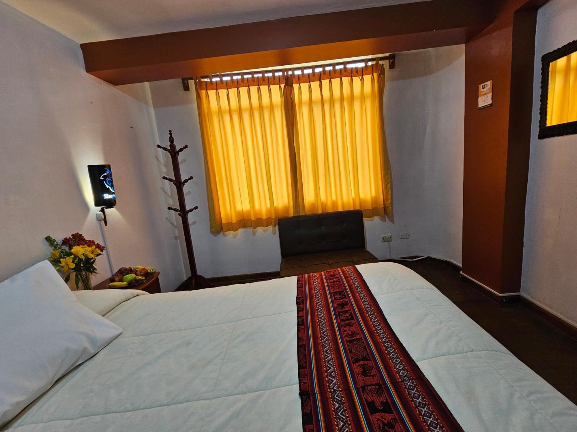 Hostal Con Vista A La Ciudad Santa Ana กุสโก ภายนอก รูปภาพ