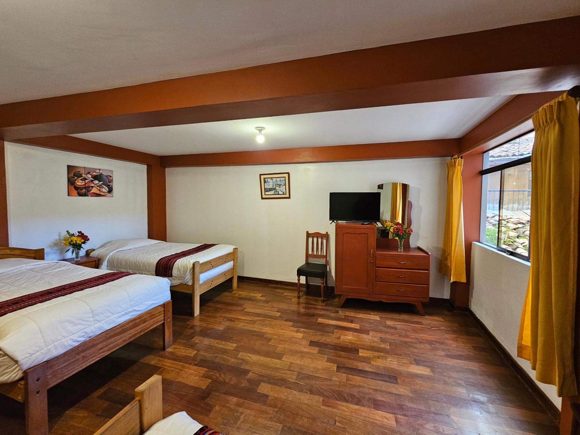 Hostal Con Vista A La Ciudad Santa Ana กุสโก ภายนอก รูปภาพ
