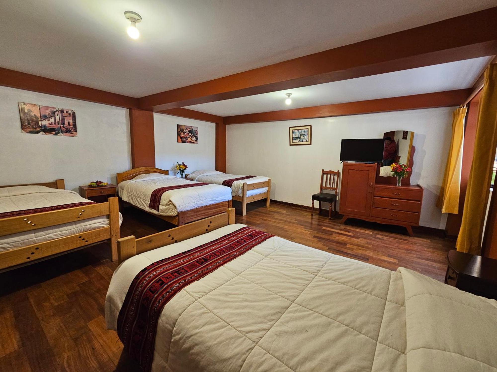 Hostal Con Vista A La Ciudad Santa Ana กุสโก ภายนอก รูปภาพ