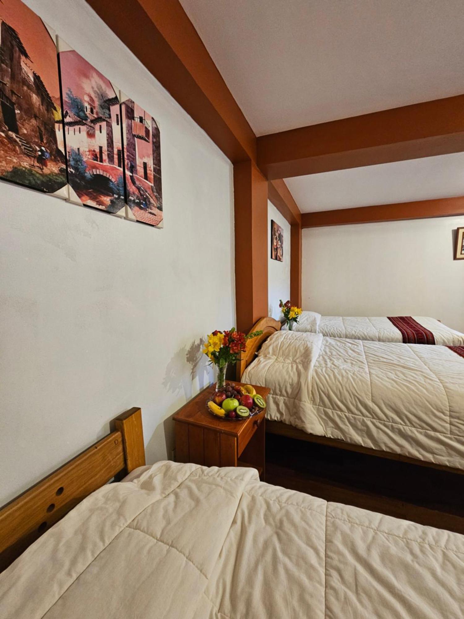 Hostal Con Vista A La Ciudad Santa Ana กุสโก ภายนอก รูปภาพ